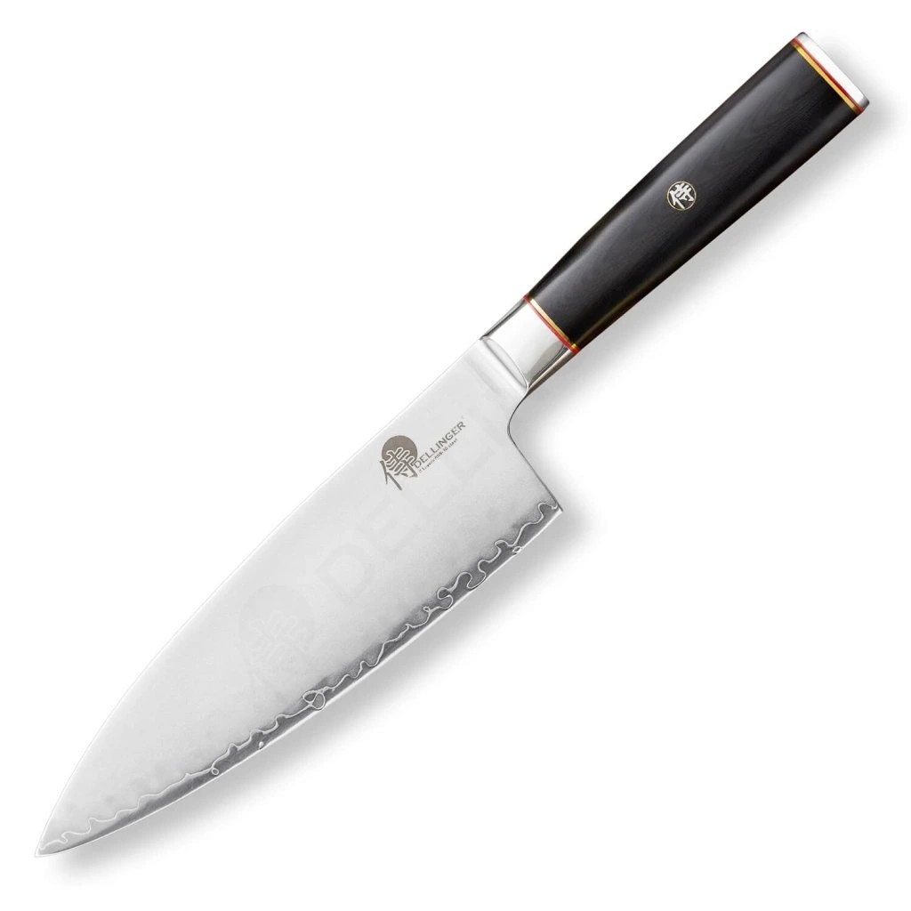 foto Kucha�sk� n�� Big Chef 190 mm Dellinger Okami 3 layers AUS10